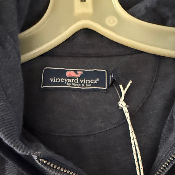 Vineyard Vines Men's Dark Blue Zip-Up Sweater - Picture 5 of 6